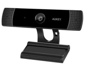 Aukey PC-LM1 Webcam Full HD 1080P Doppio Microfono Camera Esterna PC a Clip