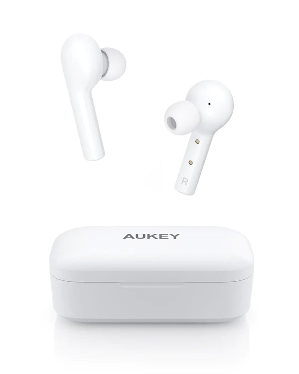 Aukey EP-T21 Earphones Headphones Bluetooth 5.0 35h Playtime IPX4 Iphone Android 