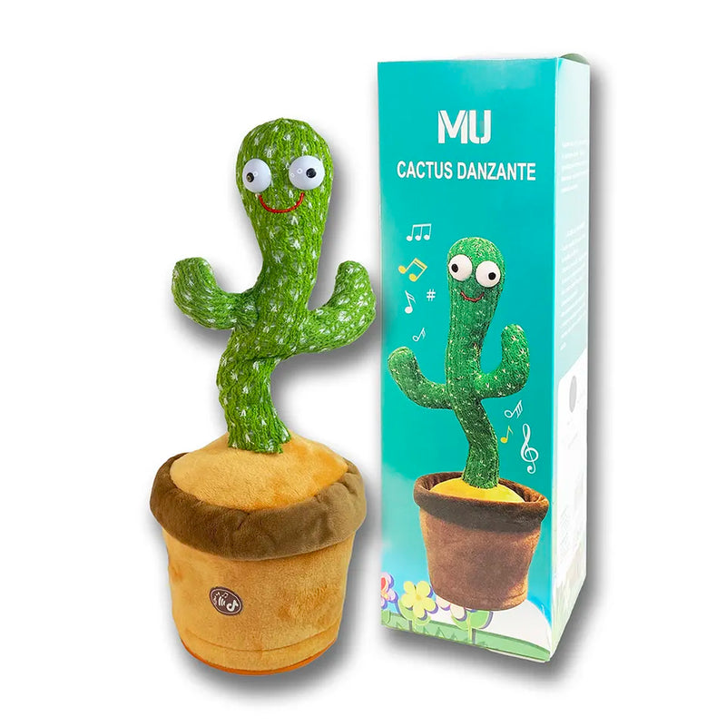 MU Cactus Dancer Dancing Cactus: sing, dance, repeat everything you say!