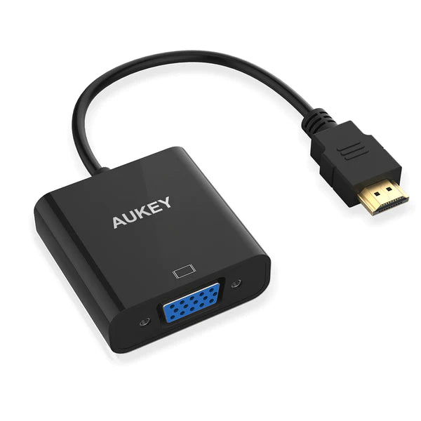Aukey CB-V4 HDMI Male to VGA Female 1080P Converter Adapter Cable 