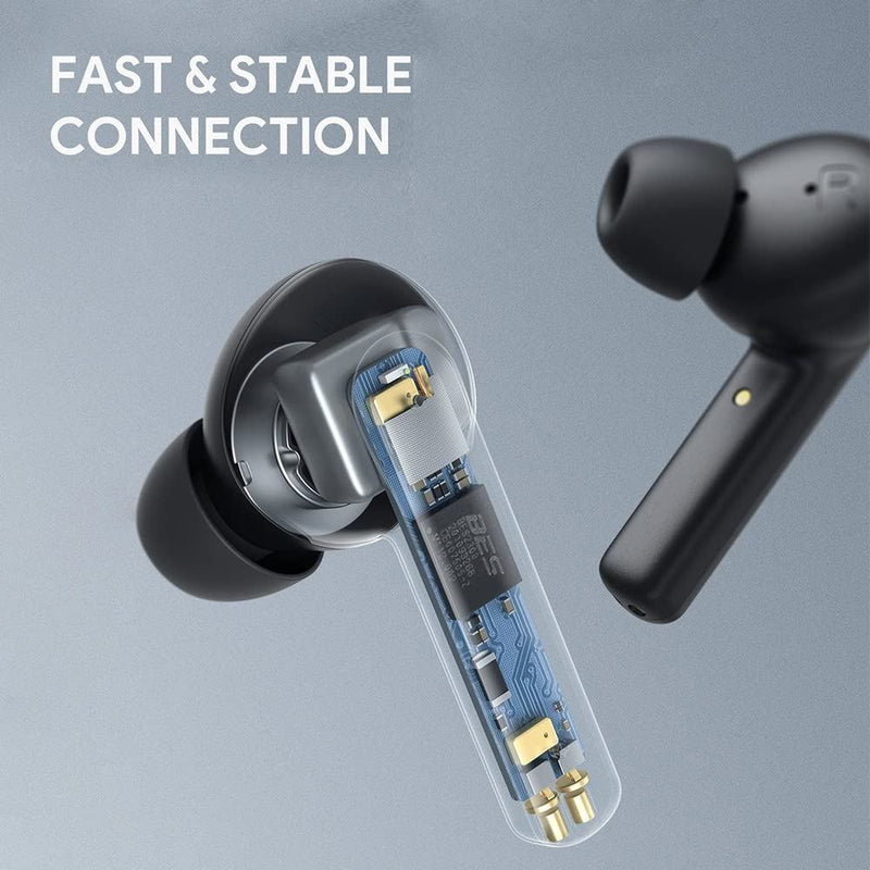 Aukey EP-N5 Auricolari Cuffie Bluetooth 5.1 35h di Riproduzione IPX5 Ricarica Wireless