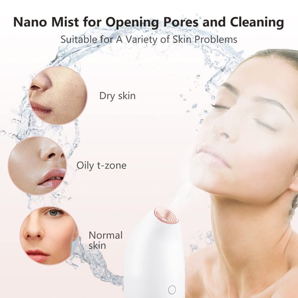 S-caring Ionic Facial Steamer Facial Cleansing Blackheads Impurities Sauna SPA 