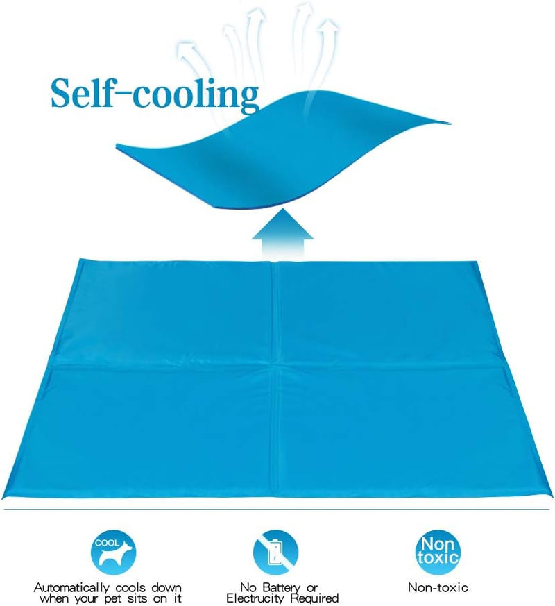 Seekavan Refreshing Cooling Mat for Dogs and Cats ML XL Safe Gel for Animals 