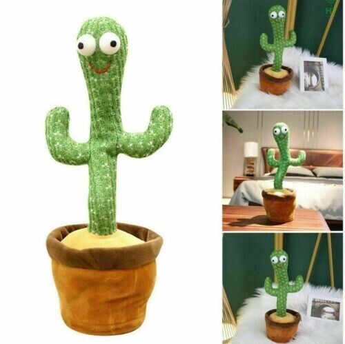 MU Cactus Ballerino Dancing Cactus: canta, balla, ripete quello tutto che dici!