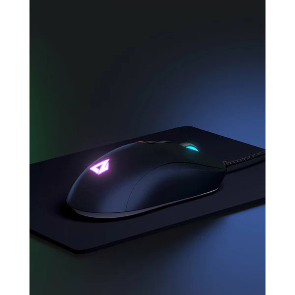 Aukey GM-F4 (Serie Knight) - Mouse da gioco RGB con filo, 8 pulsanti che puoi personalizzare a tuo piacimento e avere una risoluzione fino a 10000 DPI