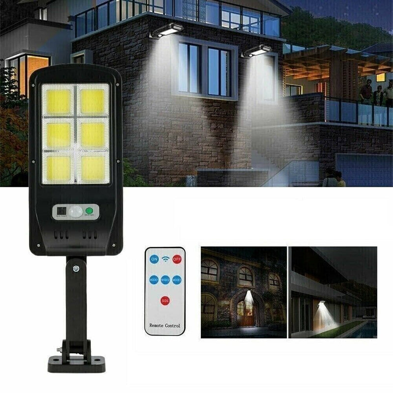 m MU Street Light Solar Light Waterproof Wall Light with Sensor 3PCS 5W 60LM 