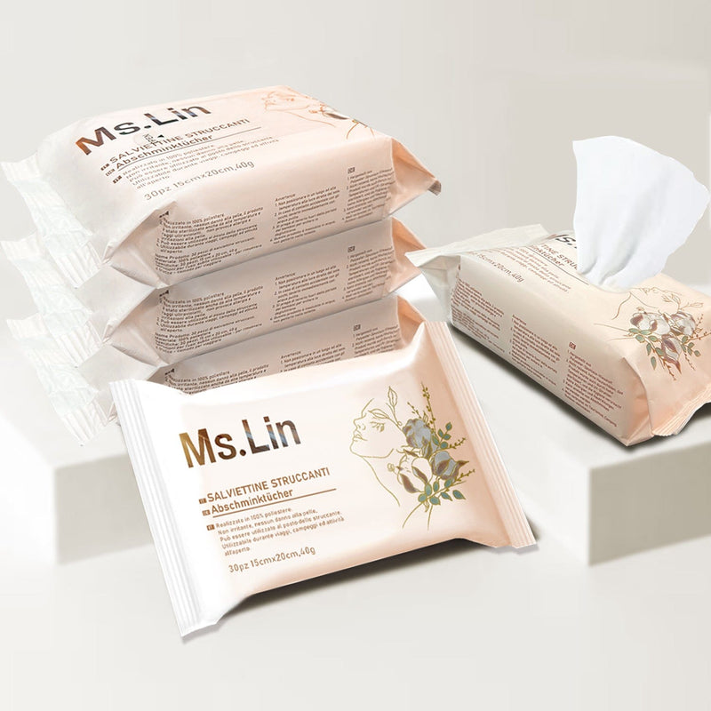 Ms.Lin makeup remover wipes