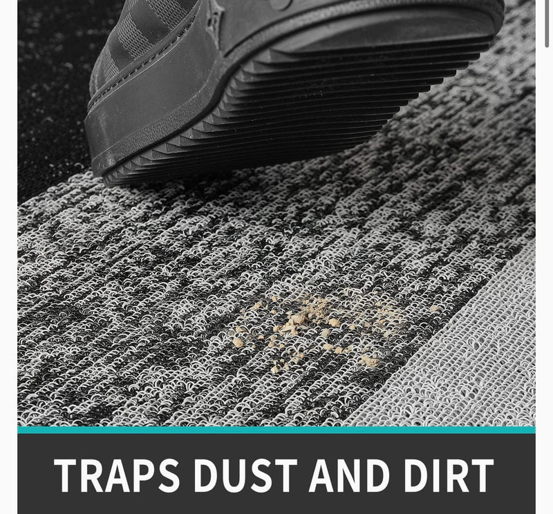 Anti-Slip Dirt Mat (Dark Gray)